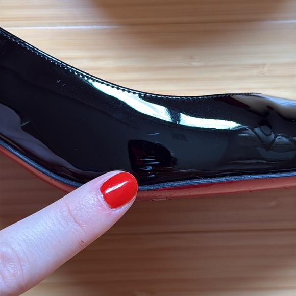 Christian Louboutin Miss Sab Patent leather pumps, size 37.5 - Picture 11 of 16